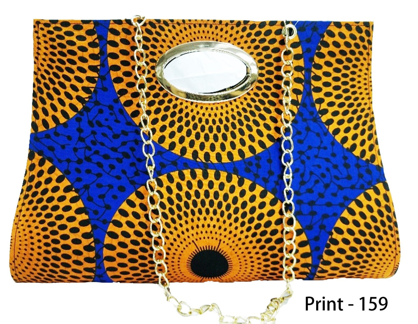 African Print Large handbag