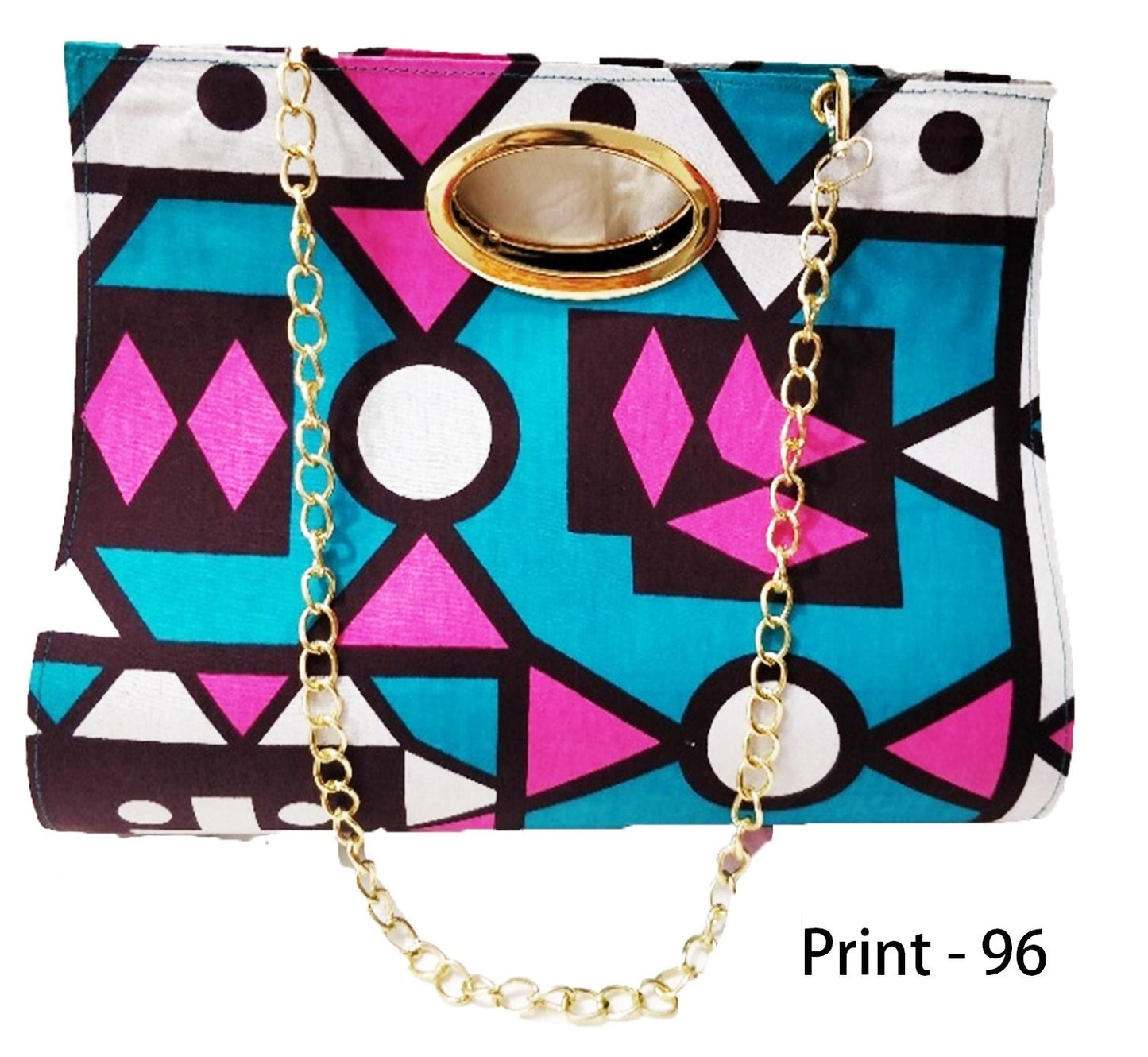 African Print Large handbag