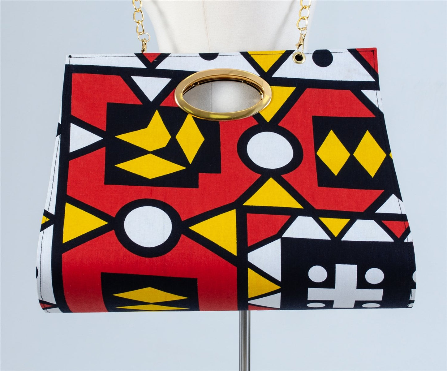 African Print Large handbag